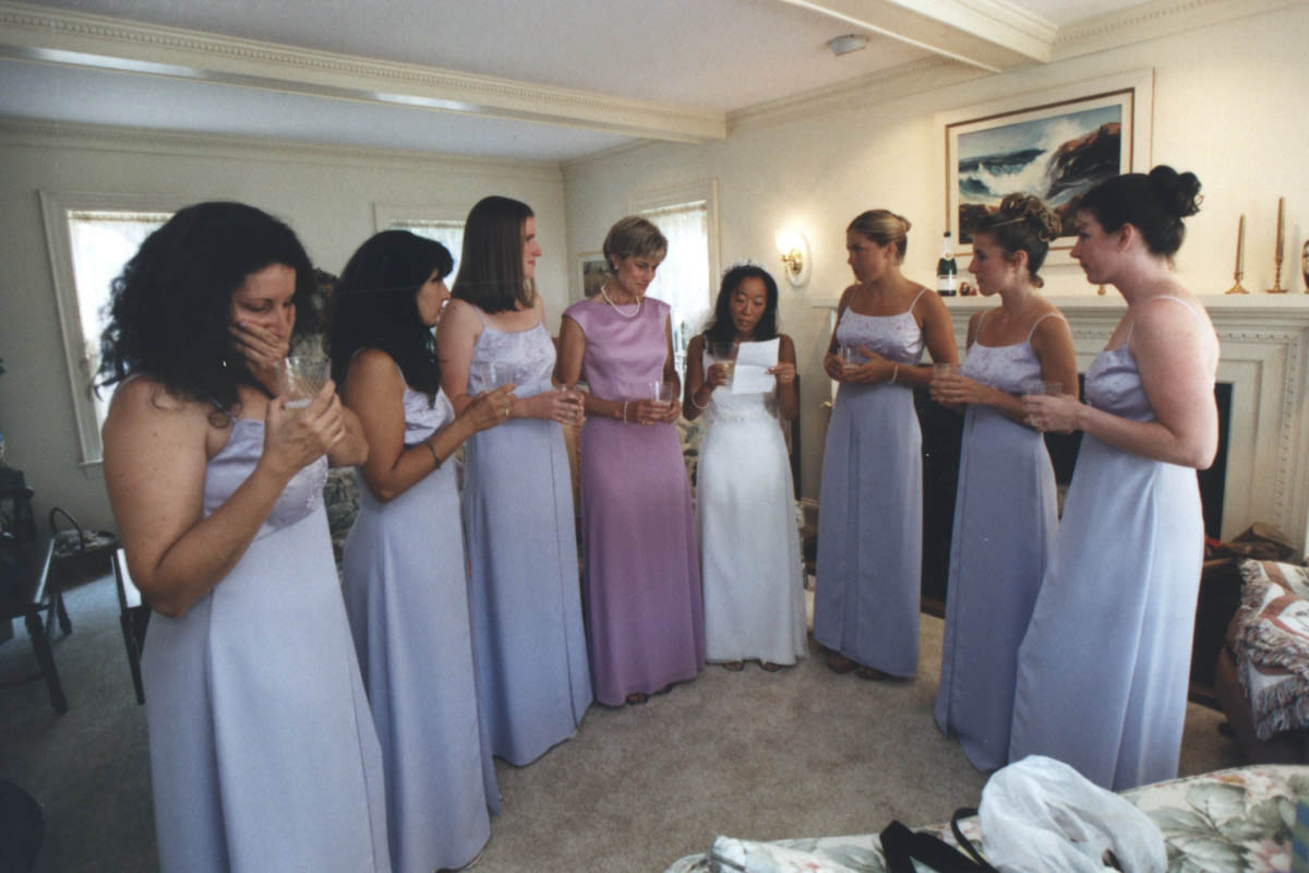 56-Bridesmaids - Preparing for the Ceremony